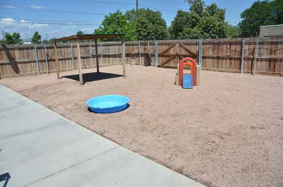 Outdoor Picture of the B&B for D.O.G. — Doggie Day Care & Boarding near DIA (Denver International Airport)